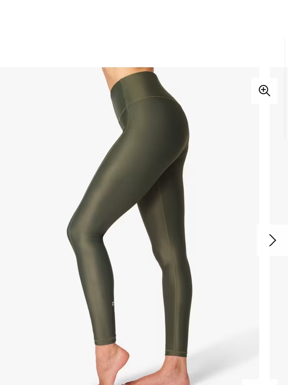 Sweaty Betty Olive High-Waist Power Leggings